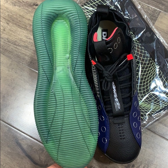 NIKE AIR MAX 720 WAVES Blue Void/Red Orbit-Black - Picture 14 of 16